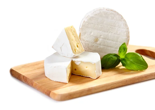 Brie och camembert ost — Stockfoto