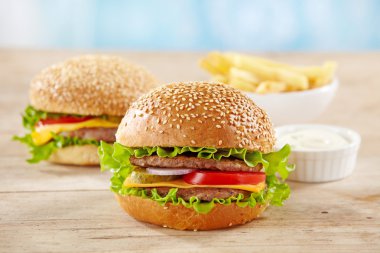 Hamburgers clipart