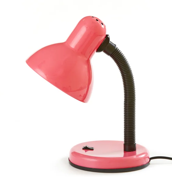 Roze tafellamp — Stockfoto