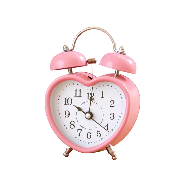 Pink clock — Stock Photo, Image