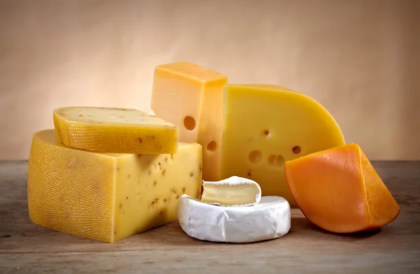 Varios tipos de queso —  Fotos de Stock