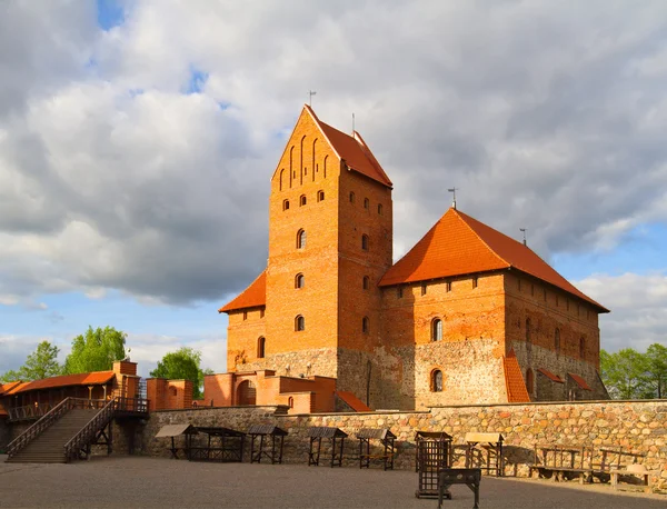 Trakai，立陶宛的城堡Hrad Trakai, Litvaリトアニア、トラカイ城 — 图库照片