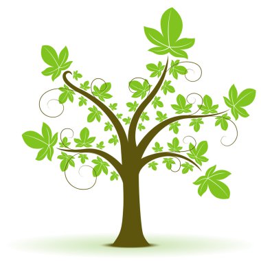 Natural tree clipart