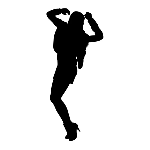 Dancing lady — Stock Photo, Image