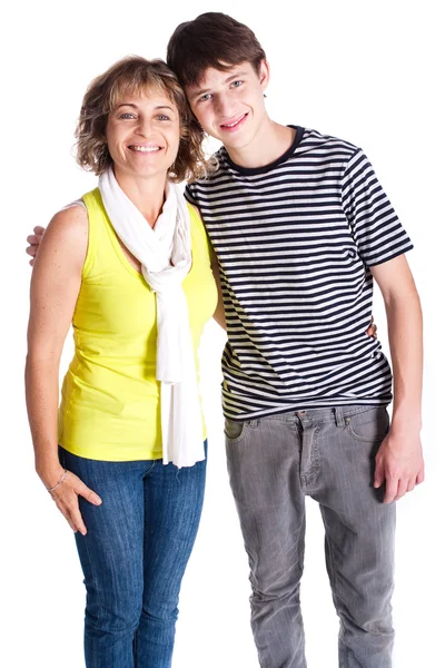 Grandmother with young grandson — Stock Photo, Image