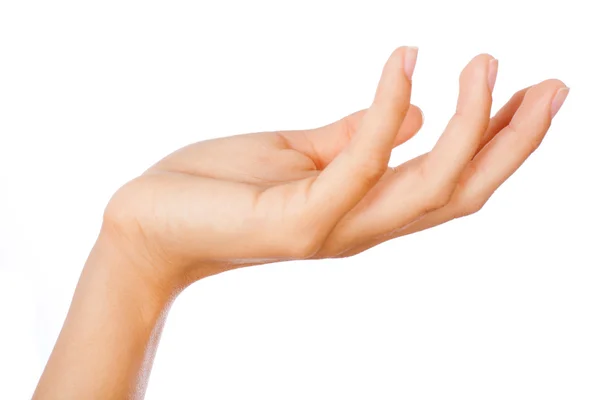 Gest dłoni womans — Zdjęcie stockowe