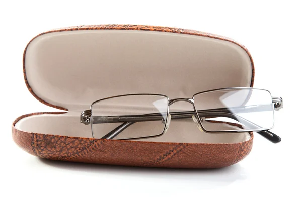 Óculos em um caso — Fotografia de Stock
