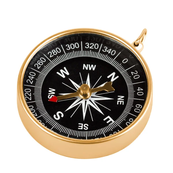 Brass compass — Stock Photo, Image