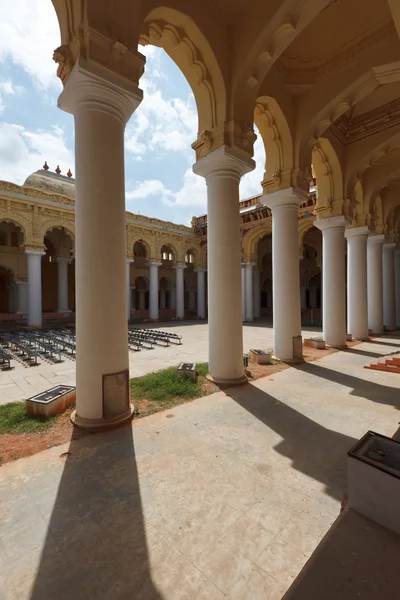 Tirumalai Nayak Palace. Madurai, Tamil Nadu, India — Stock Photo, Image