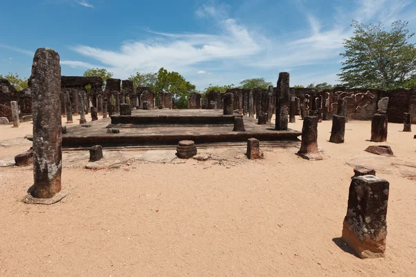 Ruinen. antike Stadt Polonnaruwa. sri lanka — Stockfoto