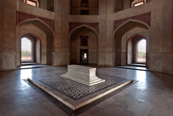 Sarkofág. Humájúnova hrobka, Dillí, Indie — Stock fotografie