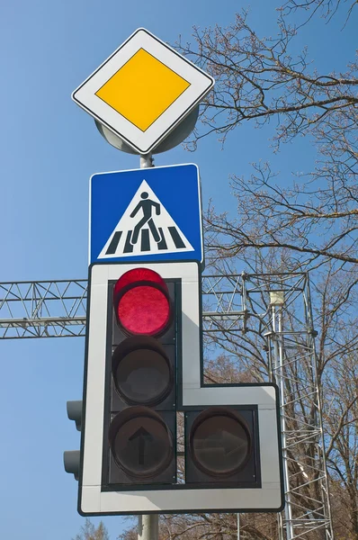 Lampu lalu lintas — Stok Foto