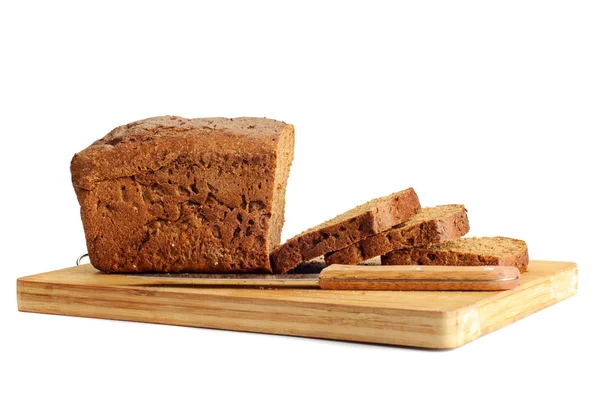 Rozs szeletelt kenyér — Stock Fotó