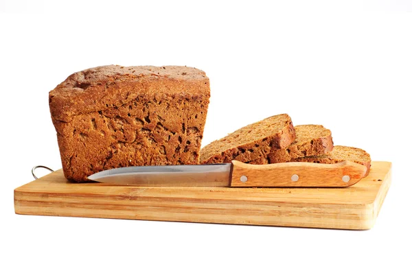 Rogge gesneden brood — Stockfoto