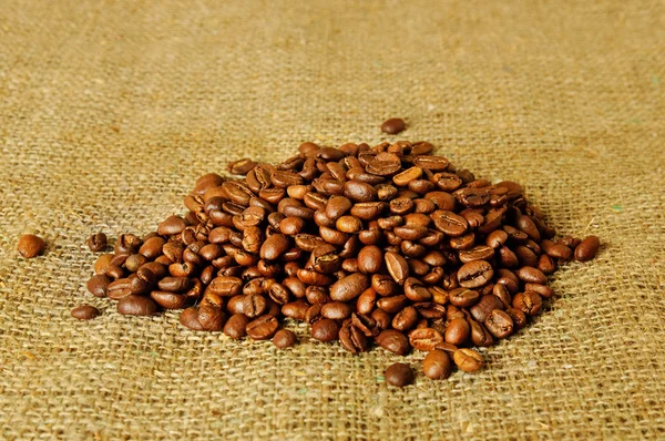 Heap of the coffee grains — Stock Photo, Image