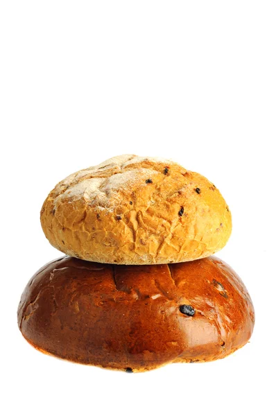 Alcuni tipi di pane fresco — Foto Stock