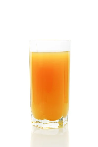 Склянка з мультифруктовим соком — стокове фото