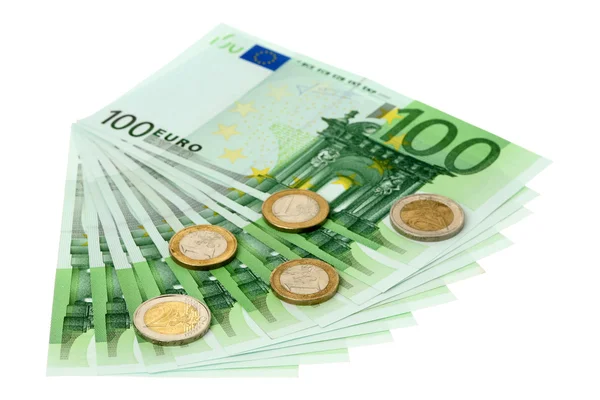 Євро - гроші — стокове фото