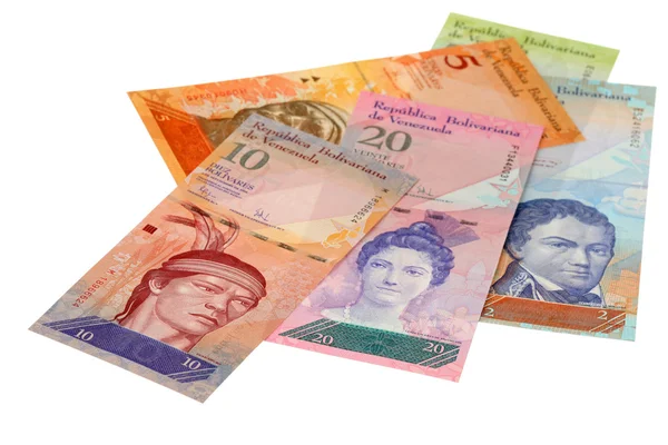 Деньги Венесуэлы Стоковое Фото