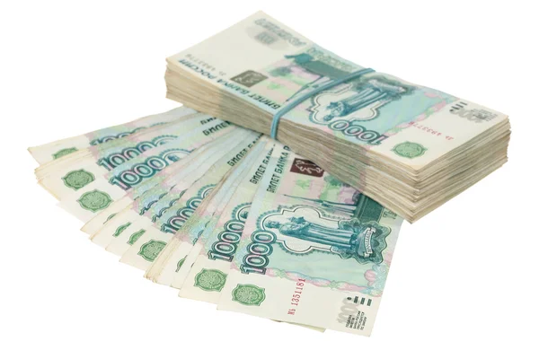 俄罗斯的钱 — 图库照片
