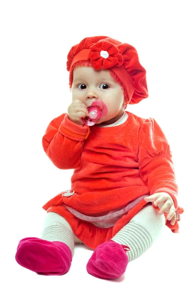 Nice baby girl — Stock Photo, Image