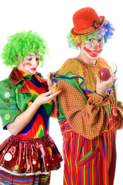 Onrechtvaardigheid in de wereld van de clowns — Stockfoto