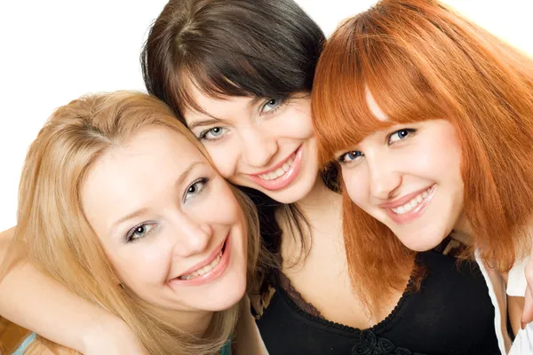 Portret van drie vrouwen — Stockfoto