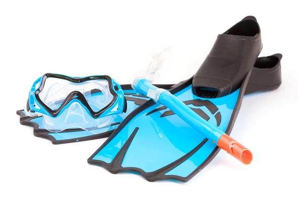 stock image Flippers, glasses and snorkel