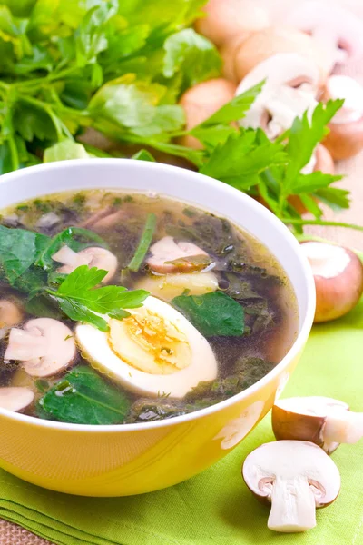 Vegetable soup — Stock Image Vegetable soup Royalty Free Stock Photos