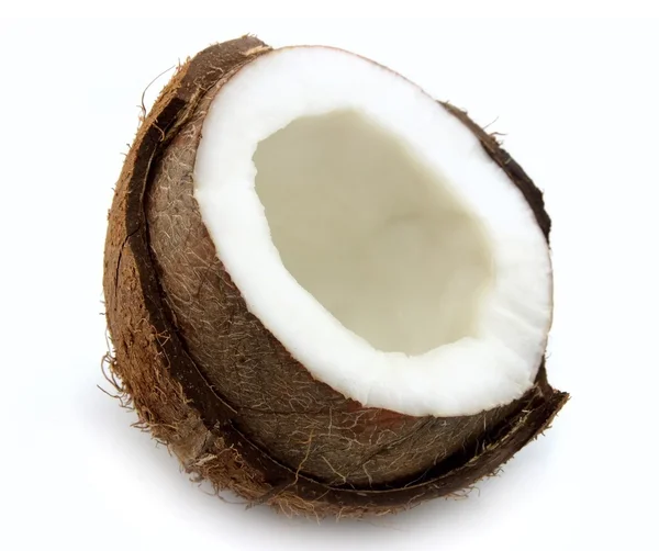 La moitié de noix de coco — Photo