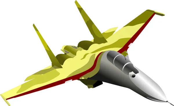 Aviones de combate vectorial — Vector de stock