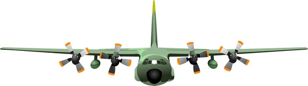 Combat aircraft. Colored illustration for designers — Stock fotografie
