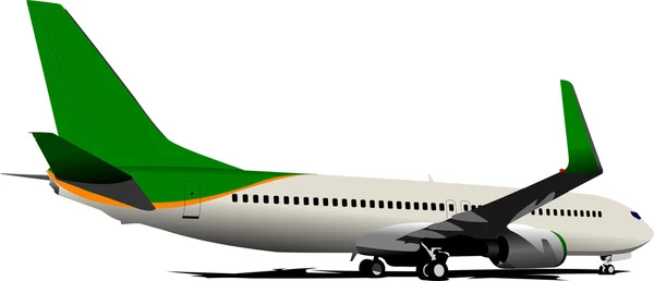 Aviões de passageiros. Ilustração colorida para designers — Fotografia de Stock
