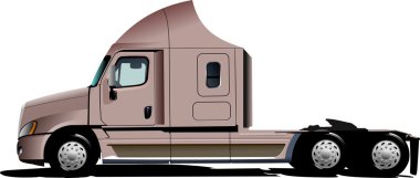  illustration of pink truck clipart