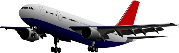 Passenger Airplanes. Colored illustration for designers — Stock fotografie