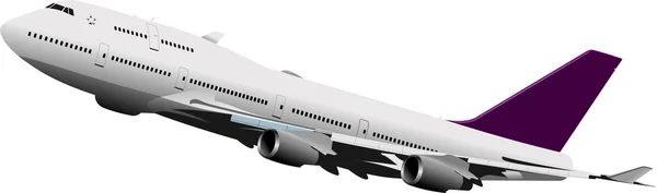 Passenger Airplanes. Colored illustration for designers — Stok fotoğraf