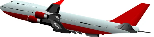 Passenger Airplanes. Colored illustration for designers — 图库照片