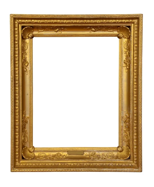 Stare złoto ramka — Zdjęcie stockowe