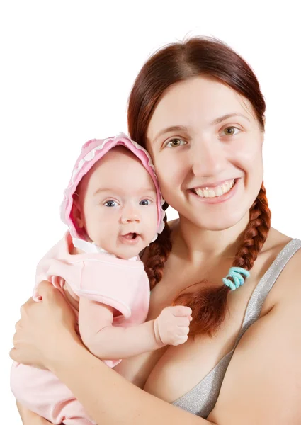 Madre con su bebé — Foto de Stock