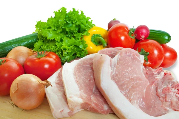 stock image Closeup of raw meat