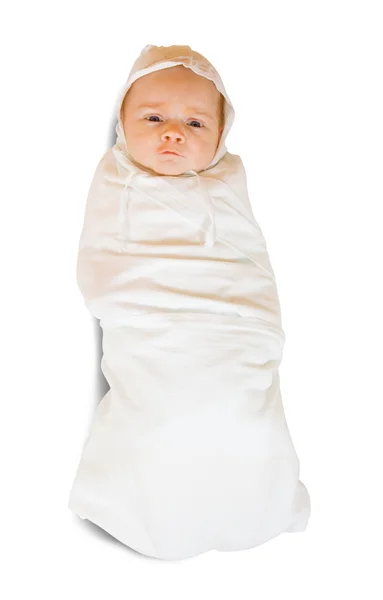 Baby in diaper — Stock Photo, Image
