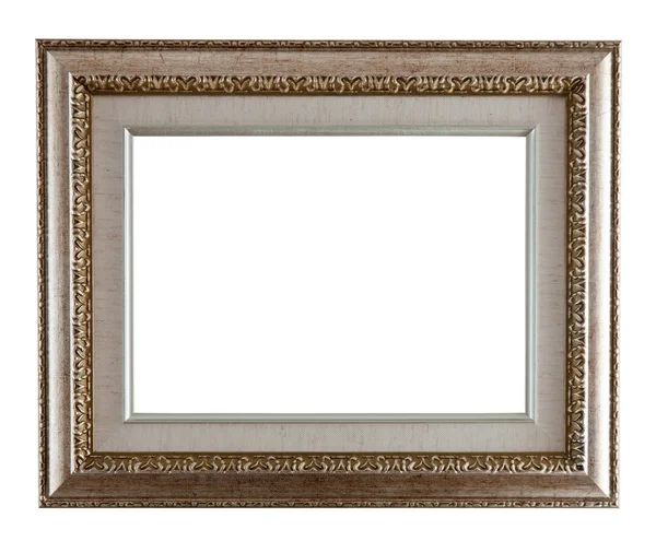 Luxe zilveren frame — Stockfoto