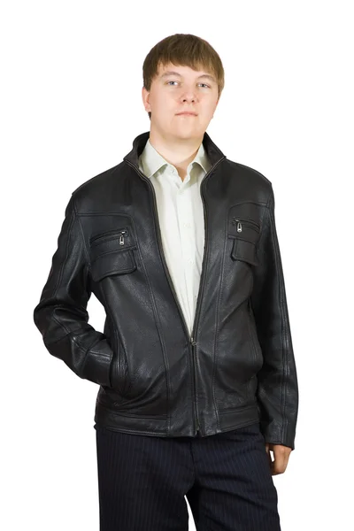 Hombre casual con chaqueta —  Fotos de Stock