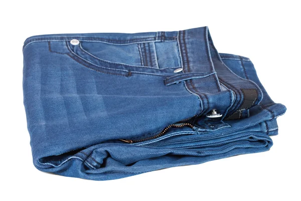 Blue classic jeans — Stock Photo, Image