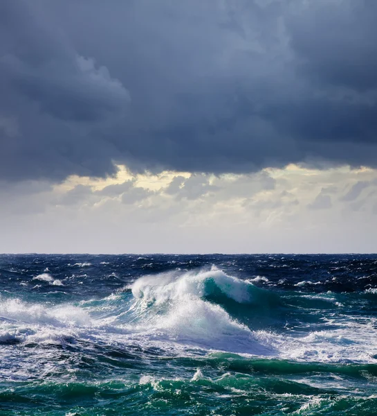 Υψηλή θαλάσσιο κύμα/τσουνάμι — Φωτογραφία Αρχείου