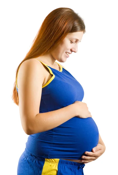 Gravid woma — Stockfoto
