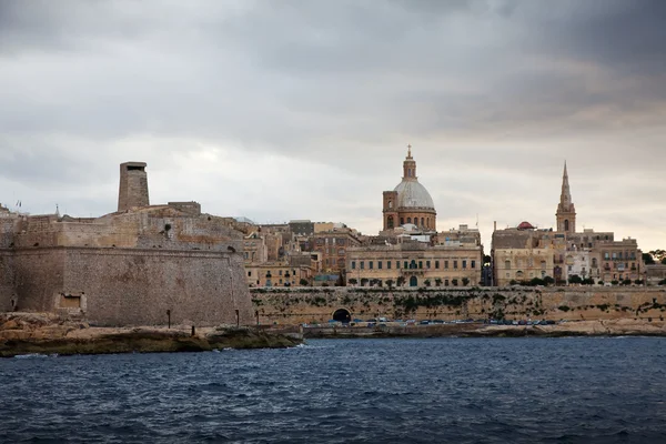 Valletta from sea side — Stock Photo, Image