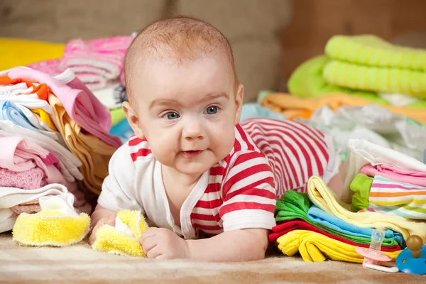 Pět měsíců dítě — Stock fotografie