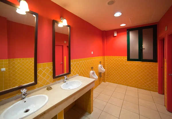 Interior de con pocos lavabos — Foto de Stock