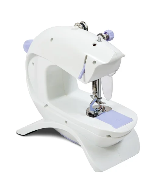 Máquina de coser blanca — Foto de Stock